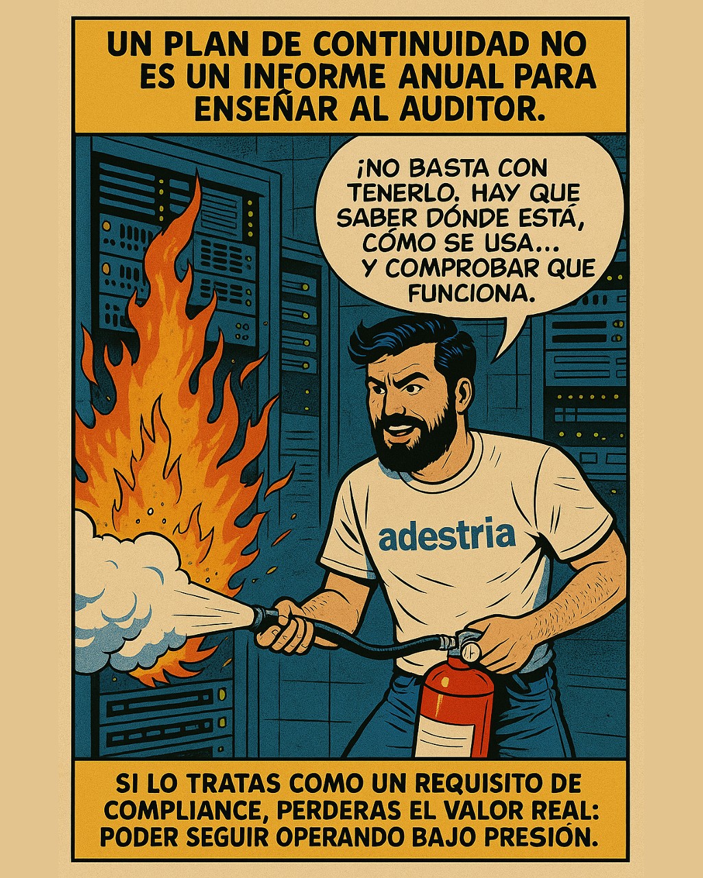 Continuidad de negocio y planes de recuperación, slide 4
